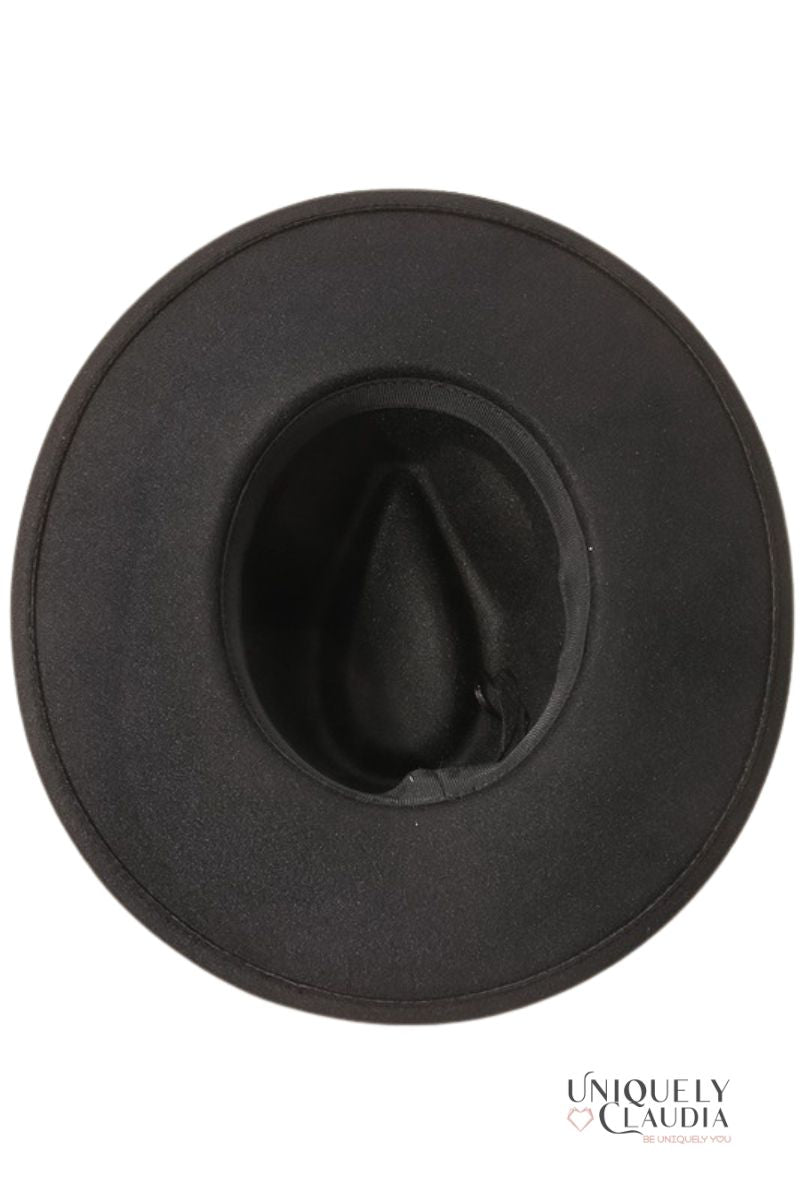 On the Wild Leopard Print Band Fedora Hat - UNIQUELY CLAUDIA
