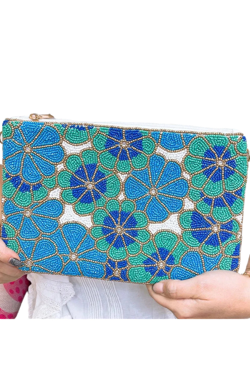 Spring is Here Blue | Uniquely Claudia Boutique 