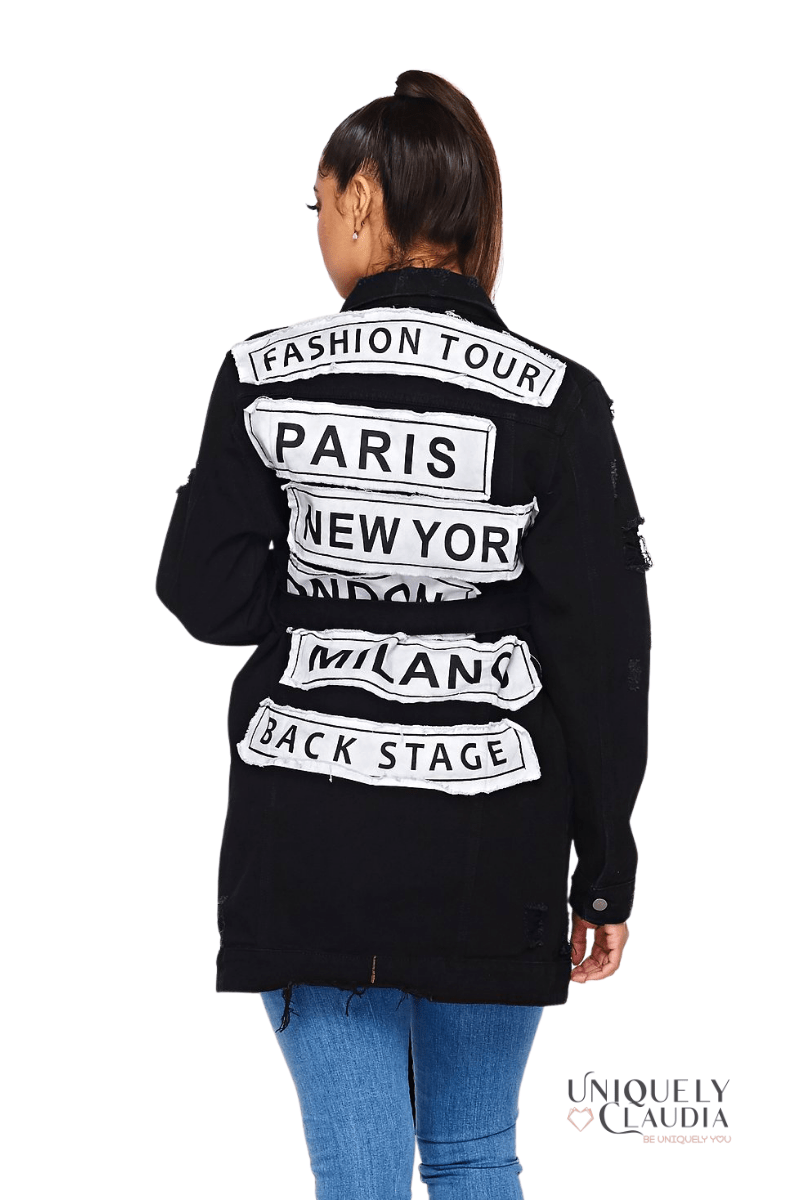 Fashion tour denim jacket sales