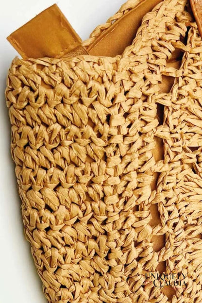Beach Bag | Marco Island Tan Beach Bag | Uniquely Claudia Boutique