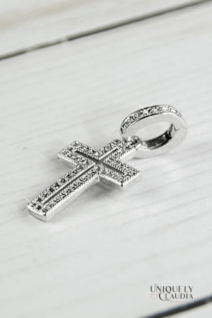 Stainless Steel Grace Pave Necklace - UNIQUELY CLAUDIA