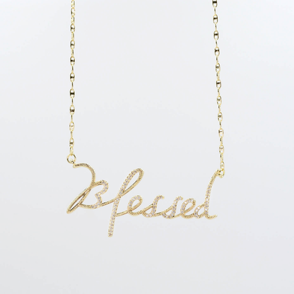 Blessed 14K Gold-Plated Necklace