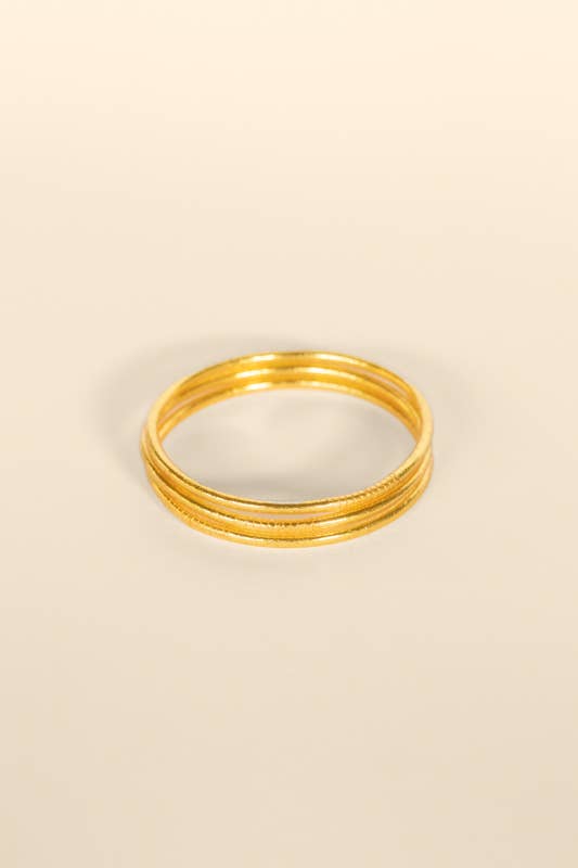 Kumali Gold Leaf Bracelet