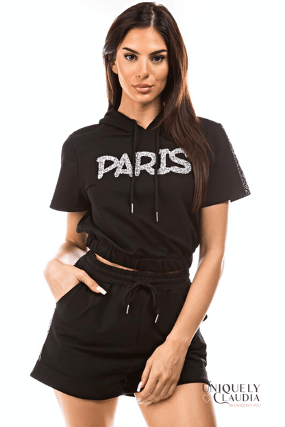 J'aime Paris Short Set - UNIQUELY CLAUDIA