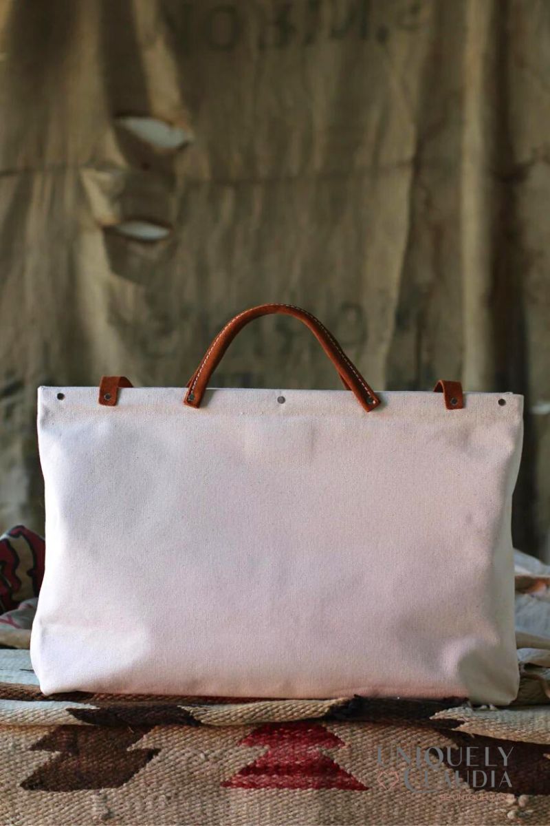 Weekender Bag | Be Uniquely You Canvas Weekender Utility Bag | Uniquely Claudia Boutique