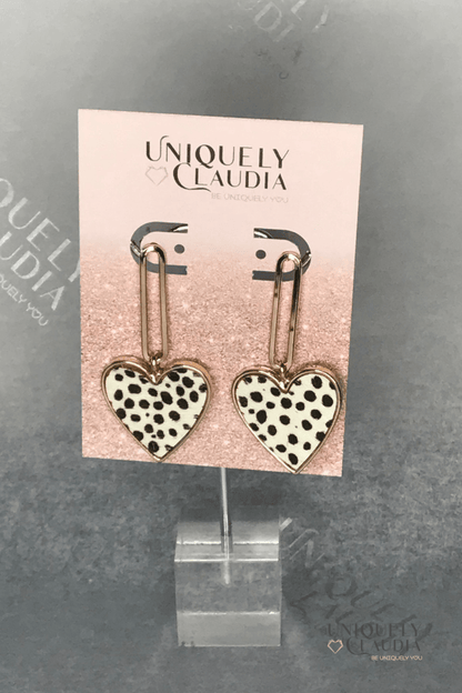 Wild Heart Fashion Earrings - UNIQUELY CLAUDIA