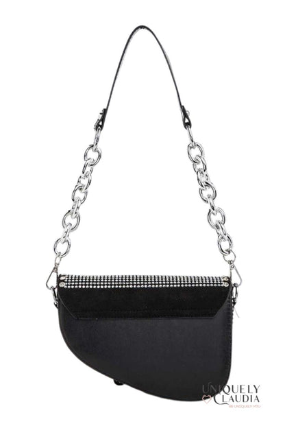 So Iconic Studded Saddle Bag | Uniquely Claudia Boutique