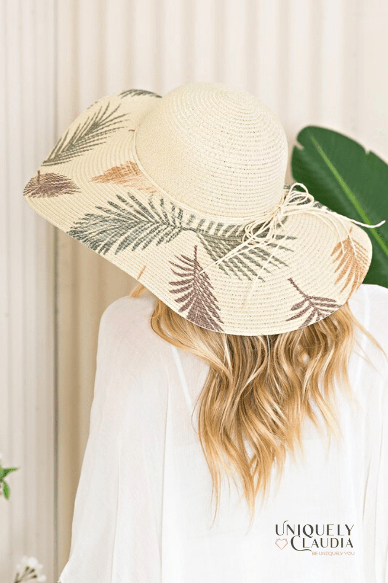 Palm Beach Floppy Sun Hat - UNIQUELY CLAUDIA