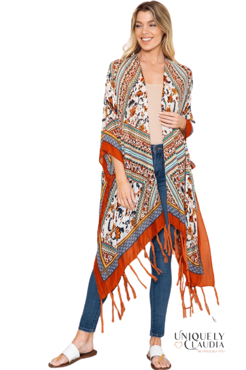 Ibiza Swim Coverup Scarf - UNIQUELY CLAUDIA