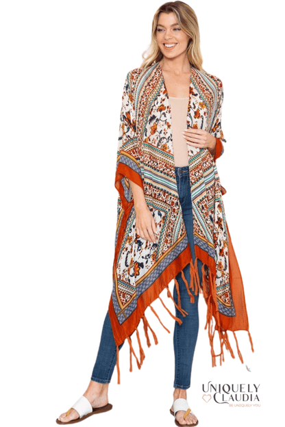 Ibiza Swim Coverup Scarf - UNIQUELY CLAUDIA