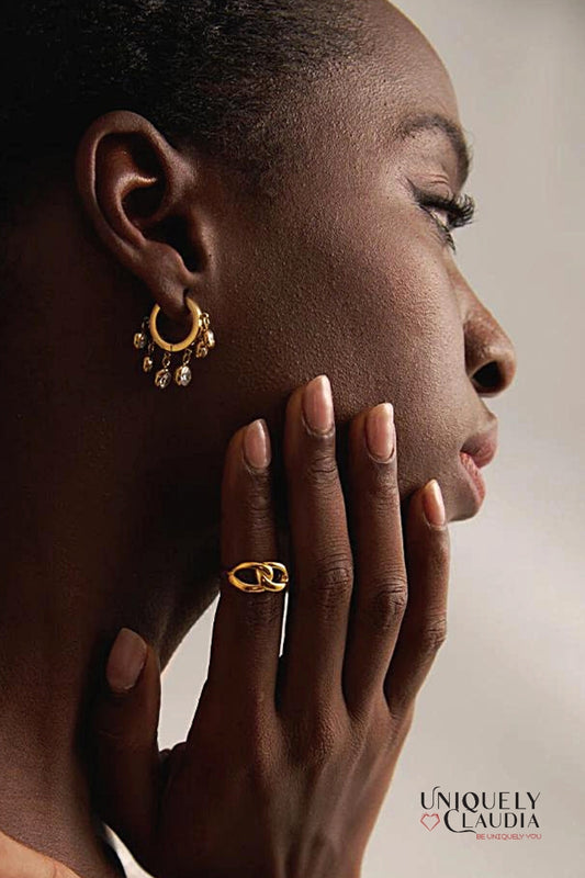 Women's Earrings | Twinkle Drop Stainless Steel Earrings | Uniquely Claudia Boutique
