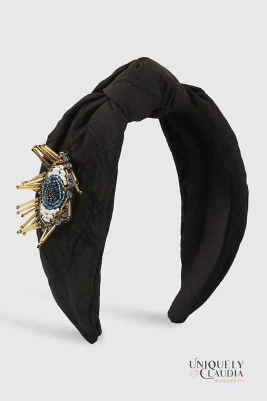 Evil Eye Top Knotted Headbands | Uniquely Claudia Boutique